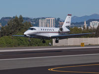 N317QS @ KSMO - N317QS arriving on RWY 21 - by Torsten Hoff