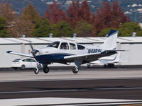 N48BW @ KSMO - N48BW arriving on RWY 21 - by Torsten Hoff