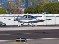 N928PM @ KSMO - N928PM arriving on RWY 21 - by Torsten Hoff