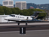 N442FL @ KSMO - N442FL arriving on RWY 21 - by Torsten Hoff