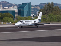 N421LT @ KSMO - N421LT departing from RWY 21 - by Torsten Hoff