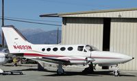 N4693N @ CNO - Parked outside the paint shop area in the fenced in area - by Helicopterfriend