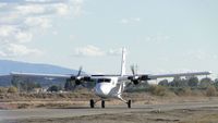 N64150 @ L65 - Starting eastbound roll for take off with jumpers - by Helicopterfriend