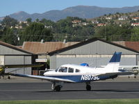 N8075C @ SZP - 1979 Piper PA-28-181 ARCHER II, Lycoming O&VO-360 180 Hp, taxi off the active - by Doug Robertson