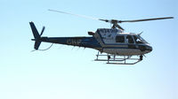 N341HP @ KHWD - California Highway Patrol/CHP 2001 Eurocopter AS-350 B3 coming in for landing @ Hayward Executive Airport, CA - by Steve Nation