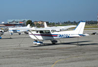 N736TT @ KSQL - Locally-based 1977 Cessna R172K @ San Carlos, CA - by Steve Nation