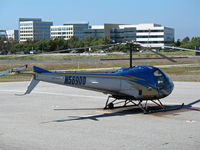 N5690D @ KSQL - Locally-based 1978 Enstrom 280C on west ramp @ San Carlos, CA - by Steve Nation