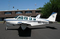 N67933 @ O41 - 1984 Beech A36 Bonanza @ Watts-Woodland Airport, CA (cancelled from USCAR on Mar 6, 2007; exported to Japan) - by Steve Nation