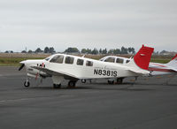 N8381S @ KAPC - Japan Airlines/JAL 2004 Raytheon A36 Bonanza in its prime @ Napa County Airport, CA - by Steve Nation