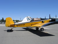 N4223X @ KWLW - Mann and Sons 1974 Rockwell S2R-T34 conversion rigged for spraying @ Willows, CA - by Steve Nation