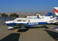 N3017K @ KRHV - Locally-based 1979 Piper PA-28-201T with cockpit cover in brilliant sunshine @ Reid-Hillview (originally Reid's Hillview) Airport, San Jose, CA