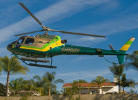 N963SD - Arriving at Walnut Sheriff Station. - by Marty Kusch