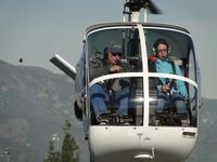 N90570 @ CCB - IP showing student where he wants to set down - by Helicopterfriend