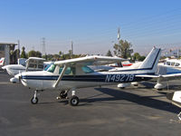 N4927B @ KRHV - Locally-based 1979 Cessna 152 in bright sunshine @ Reid-Hillview Airport, San Jose, CA - by Steve Nation