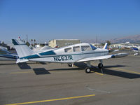 N6621R @ KRHV - Locally-based 1974 Beech C23 in bright sunshine @ Reid-Hillview Airport, San Jose, CA