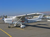 N9475F @ KRHV - Locally-based 1998 Cessna 182S with cockpit cover in brilliant sunshine @ Reid-Hillview Airport, San Jose, CA  (to owner in Umbarger, TX by Dec 2007)