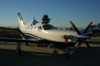 N850BY @ KLGB - On display at the AOPA Airport fest