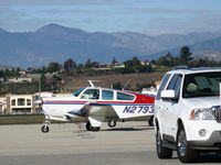 N2793T @ CMA - 1967 Beech V35 BONANZA, Continental IO-520-B 285 Hp - by Doug Robertson
