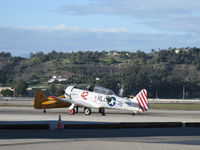 N86WW @ CMA - 1956 North American SNJ-4 'Sugarfoot' of the Condor Squadron, P&W R-1340 WASP 600 Hp, on the CAF ramp - by Doug Robertson
