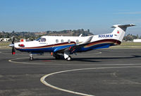 N353KM @ KCCR - 2003 Pilatus PC-12/45 visiting on sunny 1st of December @ Buchanan Field, Concord, CA - by Steve Nation