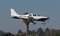 N400RD @ KCCR - Locally-based 2005 Lancair LC41-550FG on final to RWY 1L @ Buchanan Field, Concord, CA - by Steve Nation