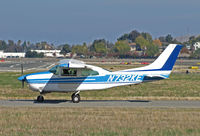N732KE @ KCCR - Central Valley-based Cessna T210L taxis for take-off on RWY 1L with shorter RWY 1R in background @ Buchanan Field, Concord, CA - by Steve Nation