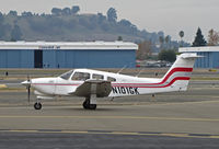 N101GK @ KCCR - 1979 Piper PA-28R-201T taxis in on arrival from KPRB/Paso Robles, CA @ Buchanan Field, Concord, CA - by Steve Nation