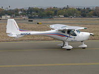 N117GX @ KCCR - Locally-based Remos GX taxis for RWY 32R @ Buchanan Field, Concord, CA - by Steve Nation