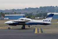 N310JA @ KCCR - Johnson Ranch (Bigfork, MT) 1978 Cessna T310R on arrival from KGOO/Nevada County Air Park, Grass Valley, CA @ Buchanan Field, Concord, CA - by Steve Nation