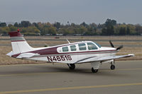 N4651S @ KCCR - Locally-based 1975 Beech A36 taxis for RWY 32R @ Buchanan Field, Concord, CA - by Steve Nation