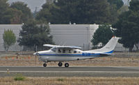 N4715W @ KCCR - Lake Havasu, AZ-based 1980 Cessna P210N (note dual registration) taking off from RWY 32R @ Buchanan Field, Concord, CA - by Steve Nation