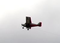 85 KH - Qucikly snapped  St John de Monts on the Vendee coast Banner Towing !!!!!!!!