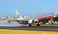 N906AN @ TNCM - American airlines N906AN departing TNCM