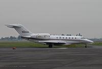 N986QS @ KAPC - NetJets 1999 Cessna 750 taxis for departure to KSMF (Sacramento Metro Airport, CA) @ Napa County Airport, CA - by Steve Nation