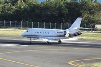 N255QS @ TNCM - N255QS just landed at TNCM