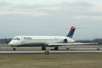N929DL @ KMKE - MD-88 - by Mark Pasqualino