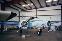 N125MB @ KTIX - Beechcraft C-45H Tradewind Conversion at Titusville airfield