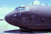 N674JK @ KTIX - Fairchild C-123K Provider (minus propellers) at Titusville airfield