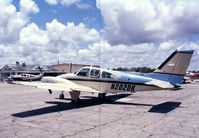 N202DK @ KTIX - Beechcraft 95-B55 Baron  (ex T-42A Cochise?) at Titusville airfield - by Ingo Warnecke