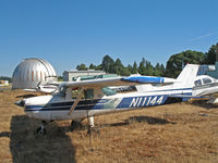 N11144 @ 2O3 - Locally-based 1973 Cessna 150L @ Parrett Field, Angwin, CA (to owner in San Luis Obispo by Oct 2010) - by Steve Nation