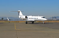 N848GF @ KAPC - Napa River RR Bridge in background with Diamond A Administration Co (Wilmington, DE) 1989 Gulfstream G-IV arriving @ Napa County Airport, CA - by Steve Nation