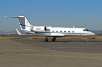 N848GF @ KAPC - Diamond A Administration Co (Wilmington, DE) 1989 Gulfstream G-IV arriving on heavy jet ramp @ Napa County Airport, CA - by Steve Nation