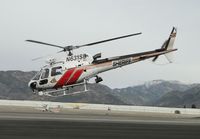 N631SB @ CCB - Dropping the nose down for forward motion for take off - by Helicopterfriend