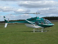 G-CHGL @ EGHP - Visiting Jet Ranger - by BIKE PILOT