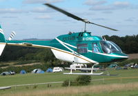 G-CHGL @ EGHP - Visiting Jet Ranger - by BIKE PILOT