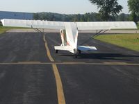 N246DV @ KDLZ - Departing Delaware, Ohio - by Bob Simmermon
