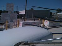 N320K @ 57C - Cooling down the turbochargers on a hot day. East Troy - by swpilot2494