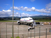 N743AX @ MPTO - parked in front of the cargo terminal, panama city, panama. - by ken urtz