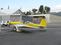 N746JM @ SZP - 2007 Malherbe/Malherbe VAN's RV-7, refueling - by Doug Robertson