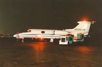 N500JW @ KYIP - The 5th Learjet ever built!!!   N500JW at KYIP in 1986. - by JR